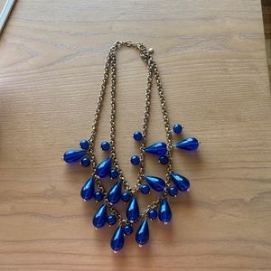 Blue necklace